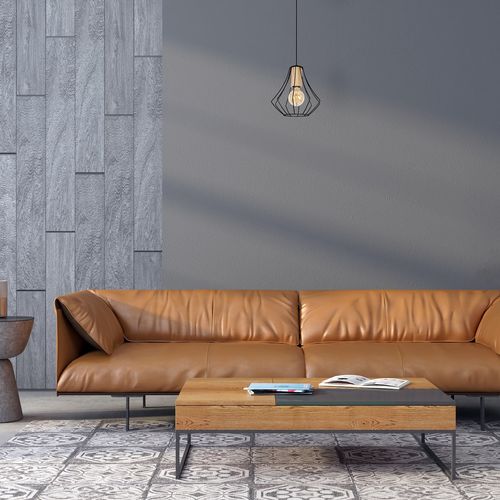 Lampa wisząca WILL BLACK 1XE27 na Arena.pl