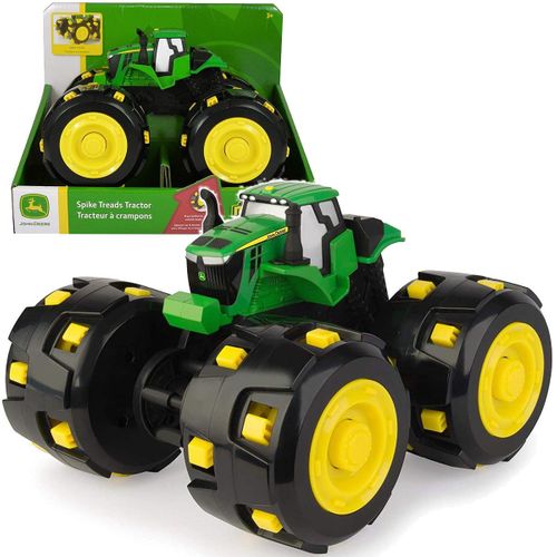TOMY JOHN DEERE Traktor opony z kolcami na Arena.pl