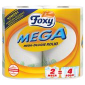 Foxy Mega ręcznik papierowy celuloza w opakowaniu 2 szt. biały