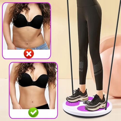 Twist Board z podeszwą masującą do bioder i talii, sprzęt do ćwiczeń w domu na Arena.pl