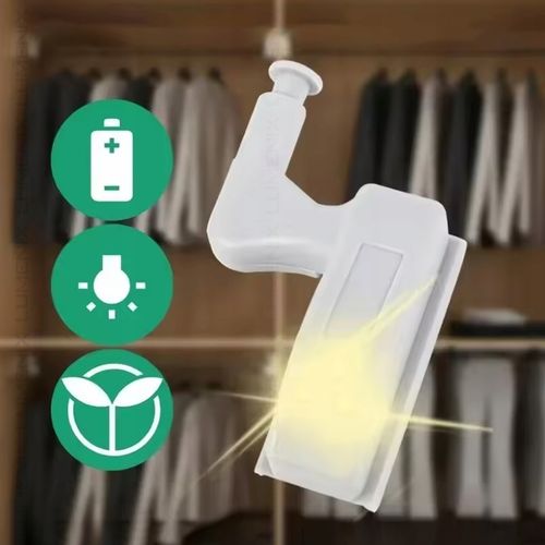 Zestaw 10x Lampka do szafki ZAWIAS DRZWI 3x LED NW na Arena.pl