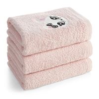 Ręcznik dziecięcy Baby72 60X120 cm różowy 310 g/m² kotek