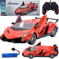 AUTO ZDALNIE STEROWANE STEROWANY SAMOCHÓD RC OTWIERANE DRZWI ŚWIATŁA