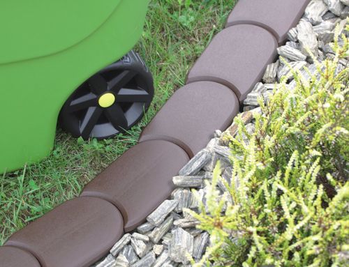 Palisada ogrodowa niska IPAK1 | Brązowy na Arena.pl