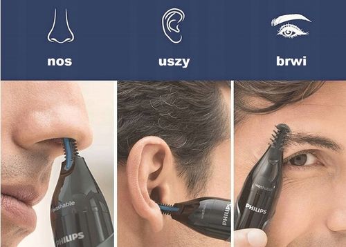 TRYMER PHILIPS Seria 1000 NT1650/16 Czarny na Arena.pl