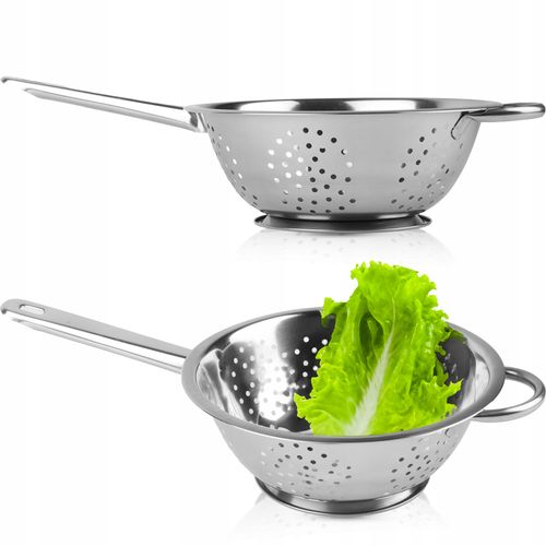 CEDZAK DURSZLAK SITKO KUCHENNE ODCEDZANIE MAKARONU WARZYW NIERDZEWKA 24CM na Arena.pl