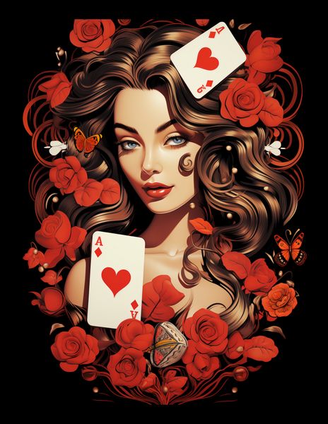 Plakat 15x20cm Różany Hazard zdjęcie 2