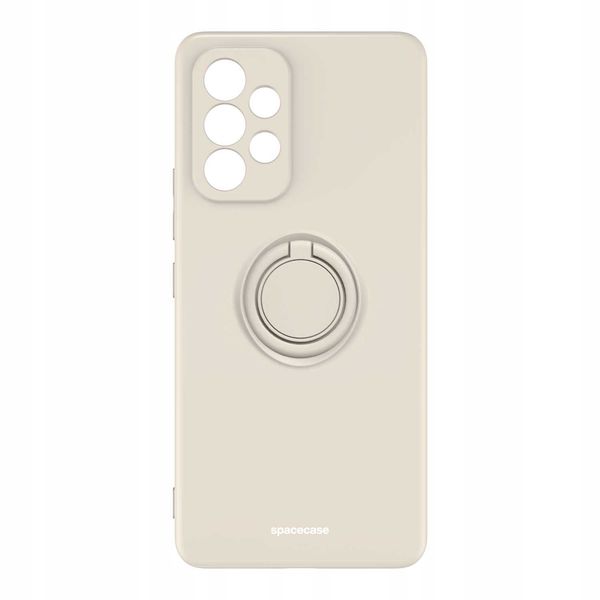Spacecase Silicone Ring Galaxy A53 5G Bone zdjęcie 5