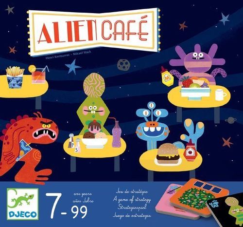 Djeco Gra planszowa ALIEN CAFE +7 lat na Arena.pl