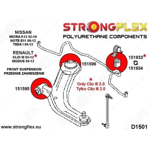Tuleja stabilizatora przedniego na Arena.pl