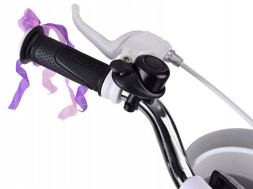 RoyalBaby Rower dziecięcy 18" Little Swan koszyk kółka boczne RB18-18 na Arena.pl