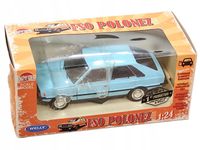 Polonez FSO Borewicz Błękitny Metalowy Model WELLY 1:24