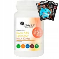 ALINESS KWAS ALFA LIPONOWY R-ALA 200mg 60 tab ODCHUDZANIE METABOLIZM