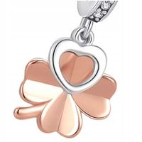 Charms Zawieszka Charms Koniczynka Charms Serce Charms Trusky