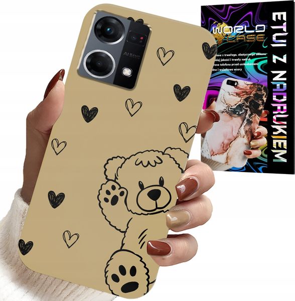 ETUI DO OPPO RENO7 4G - MIŚ PRO MAXZAK WZORY DLA NAJMŁODSZYCH CASE zdjęcie 1