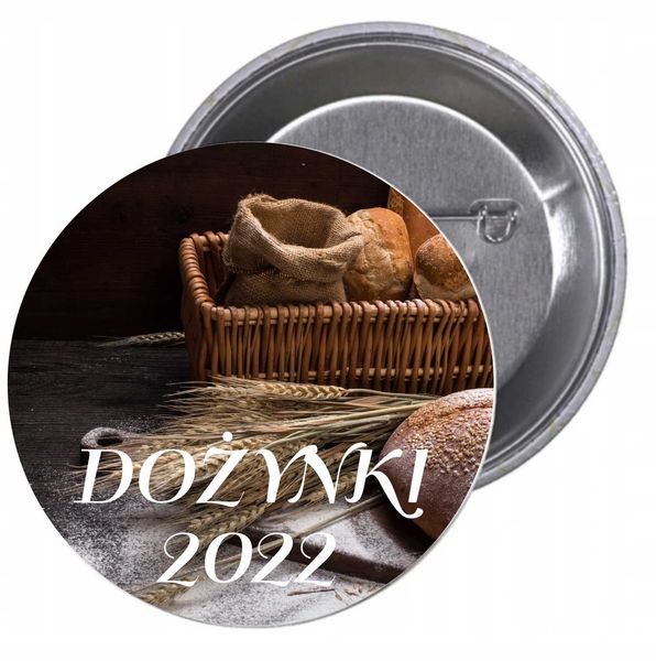 Przypinki buttony SUPER JAKOŚĆ DOŻYNKI zdjęcie 1