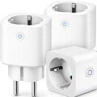 2x INTELIGENTNE GNIAZDKO WiFi SMART TUYA WATOMIERZ PROGRAMATOR TIMER