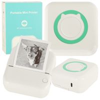 KX4218 Drukarka mini termiczna do zdjec etykiet +