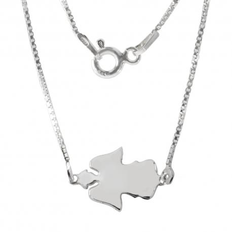 SREBRNY NASZYJNIK GWIAZD ANIOŁEK CELEBRYTKA PRÓBA SREBRA 925 GRAWER GRATIS na Arena.pl