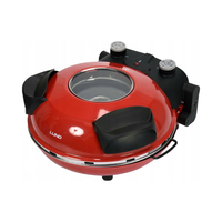 PIEC DO PIZZY 1200W Lund 67480 5l czerwony Mini piekarnik