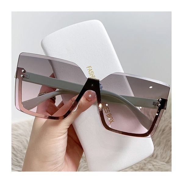 Okulary przeciwsłoneczne ELEGANT SQUARE OMBRE OK379WZ1 zdjęcie 3