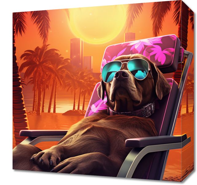 Obraz 40x40cm Lato w Stylu zdjęcie 1