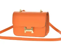 torebki skórzane damskie laura biaggi – styl i energia w kolorze dolaorange
