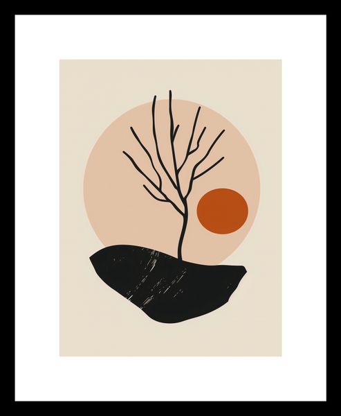 Plakat 15x20cm Nagie Drzewo zdjęcie 3