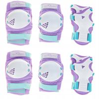 Zestaw 3 ochraniaczy Raven Verba Violet Mint Junior XS