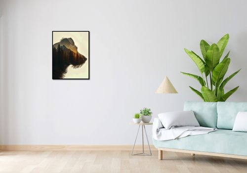 Plakat 50x65cm Psi Duch Lasu na Arena.pl