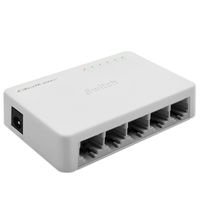 Qoltec SWITCH Przełącznik sieciowy 5 x port RJ45 1000Mbps Fast Ethernet LAN
