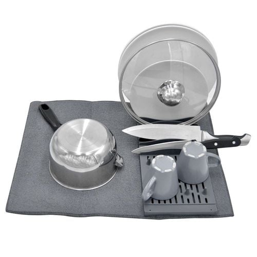 Suszarka na naczynia z matą 48x38x4,5 cm na Arena.pl