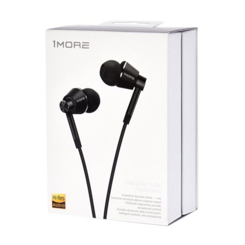 SŁUCHAWKI 1MORE E1017 DUAL DRIVER IN-EAR BLACK na Arena.pl