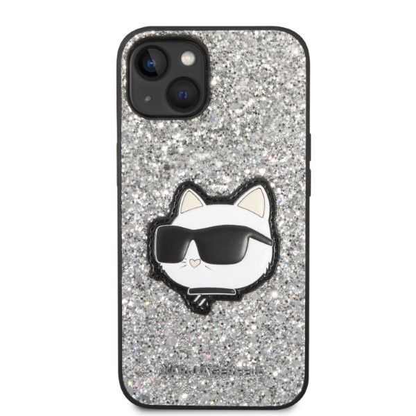 Etui Karl Lagerfeld do iPhone 15 Plus, iPhone 14 Plus, Srebrny zdjęcie 3