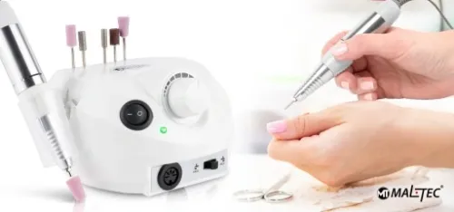 FREZARKA DO PAZNOKCI MANICURE PEDICURE PROFESJONALNA 65W ZESTAW FREZÓW na Arena.pl