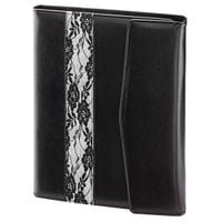 notes notatnik czarny a4 w linię z wymiennym wkładem 200 stron drops