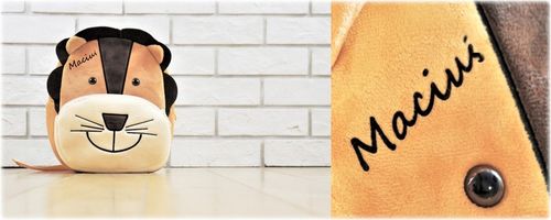 Plecak dla przedszkolaka pluszowy prezent dla chłopca 4 lata Maskotka Lew na Arena.pl