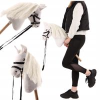 2 x HOBBY HORSE KONIK KOŃ NA PATYKU KANTAR DLA HOBBY HORSE PREZENT DLA DZIE