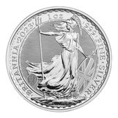 Britannia - Queen Elizabeth II 1 uncja Srebra 2023
