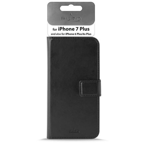PURO BOOKLET WALLET CASE Apple iPhone 7/8 Plus - BLACK na Arena.pl