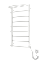 ELNA Grzejnik łazienkowy elektryczny półką energooszczędny Kaskada 9 White