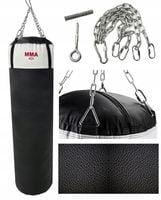 worek treningowy 80x30 cm wypełniony + mocowanie