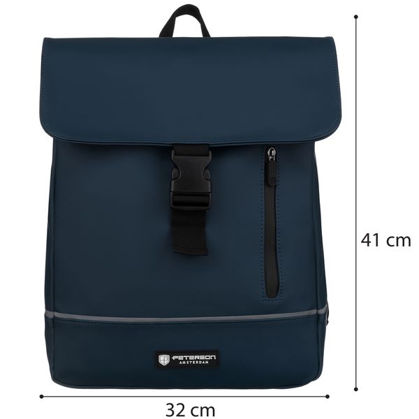 plecak peterson pu ptn eb97-6526 navy zdjęcie 2