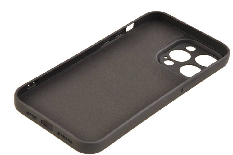 Etui Mercury Goospery MagSafe Silicone do Apple iPhone 14 Pro Max czarny zdjęcie 3