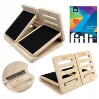 DREWNIANA PLATFORMA DO ROZCIĄGANIA DO ĆWICZEŃ ŁYDEK REGULOWANA SLANT BOARD