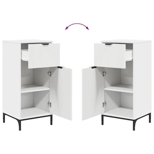 Zestaw mebli łazienkowych z półką 2 pcs Biały 39.5 x 36 x 88 cm na Arena.pl