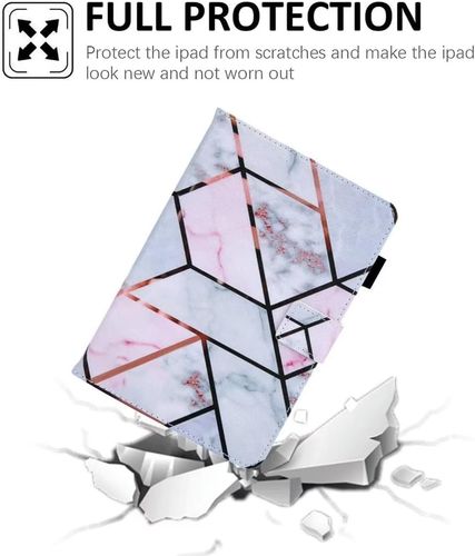 Etui do iPad Mini 6 (2021) 8,3" z Miejscem na Karty Różowo-białe na Arena.pl