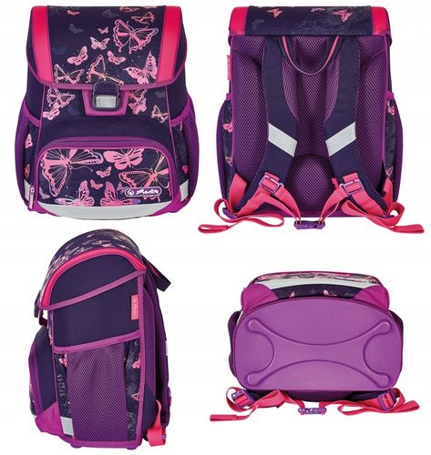 TORNISTER PLECAK SZKOLNY HERLITZ LOOP BUTTERFLIES na Arena.pl