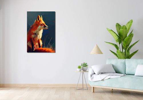 Obraz 60x90cm Spojrzenie Lisicy na Arena.pl