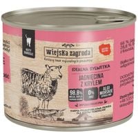 karma mokra dla kota jagnięcina z krylem 200g wiejska zagroda bez zbóż